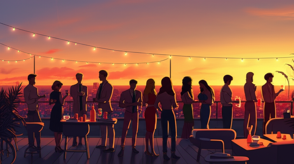 Sunset Rooftop Soirée